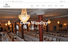 Tablet Screenshot of domweselny-karter.pl